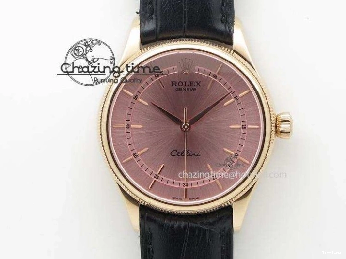 MiroTime 0512 TopPick Daytona YG BP Maker Black Dial Gold Subdial Sticks Markers On Rubber Strap A7750@ 4013